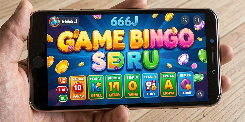 Tampilan gameplay Bingo yang menarik dan interaktif.