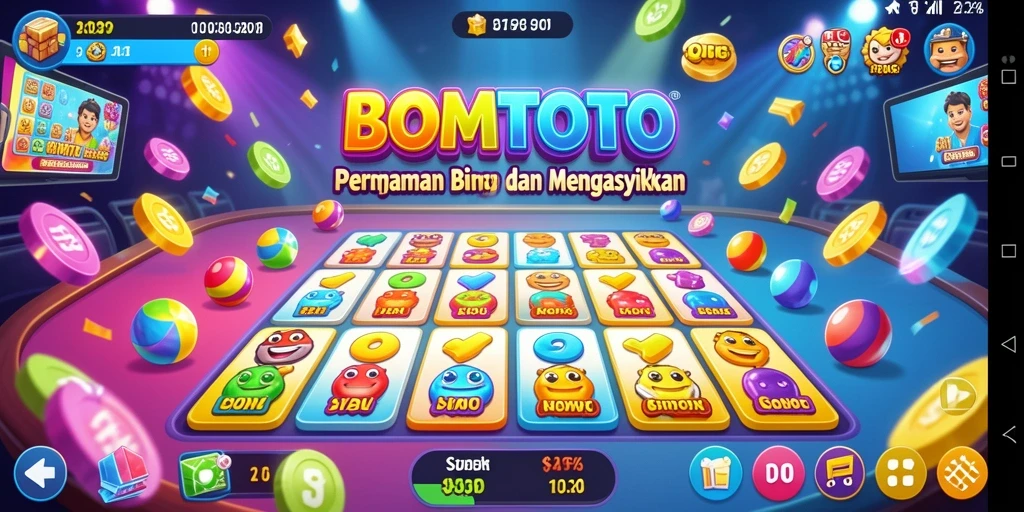 Tangkapan layar gameplay Bingo BOMTOTO yang seru dan menarik.