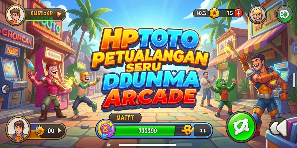Screenshot gameplay HPTOTO yang menampilkan aksi seru di level Arcade.