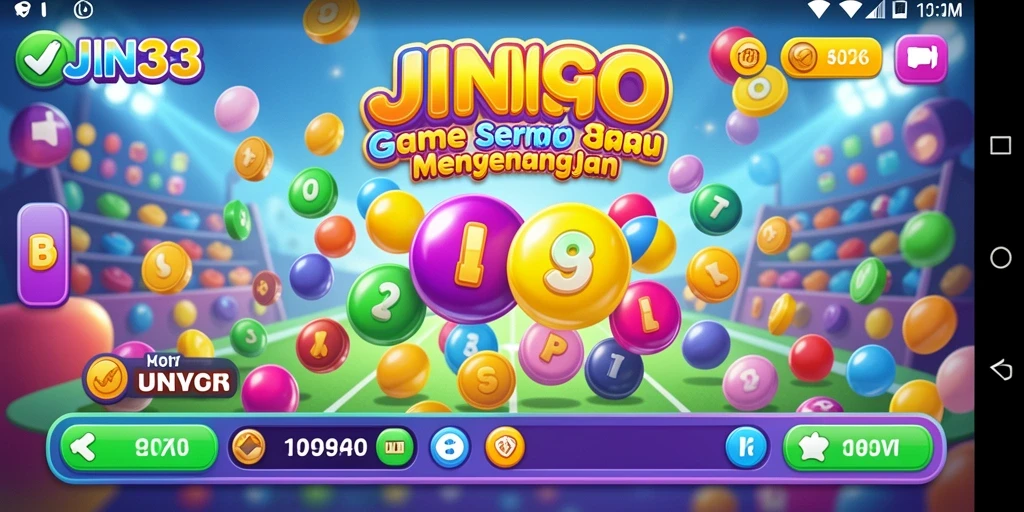 Tangkapan layar dari gameplay Bingo di JIN33 yang seru dan mengasyikkan.
