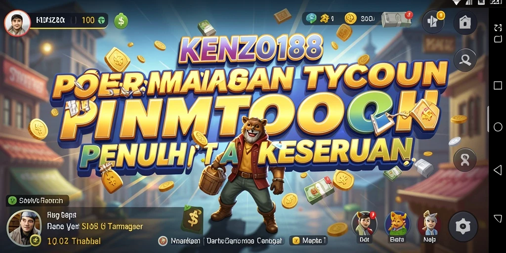 Tampilan gameplay Tycoon yang seru dan penuh strategi.
