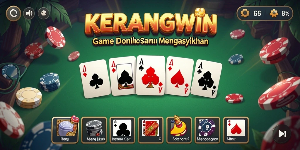 Tampilan gameplay KERANGWIN yang menantang dan seru.