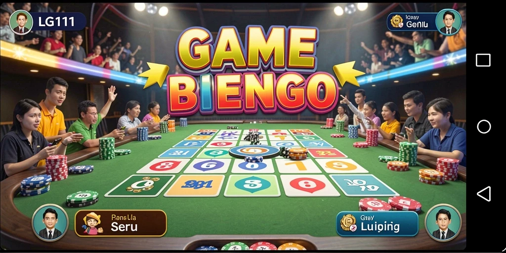 Tampilan screenshot gameplay seru dari game Bingo LG111.