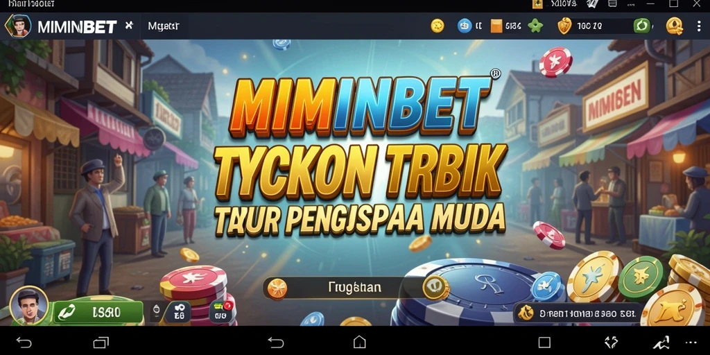 Screenshot gameplay Tycoon MIMINBET yang seru dan mendidik.