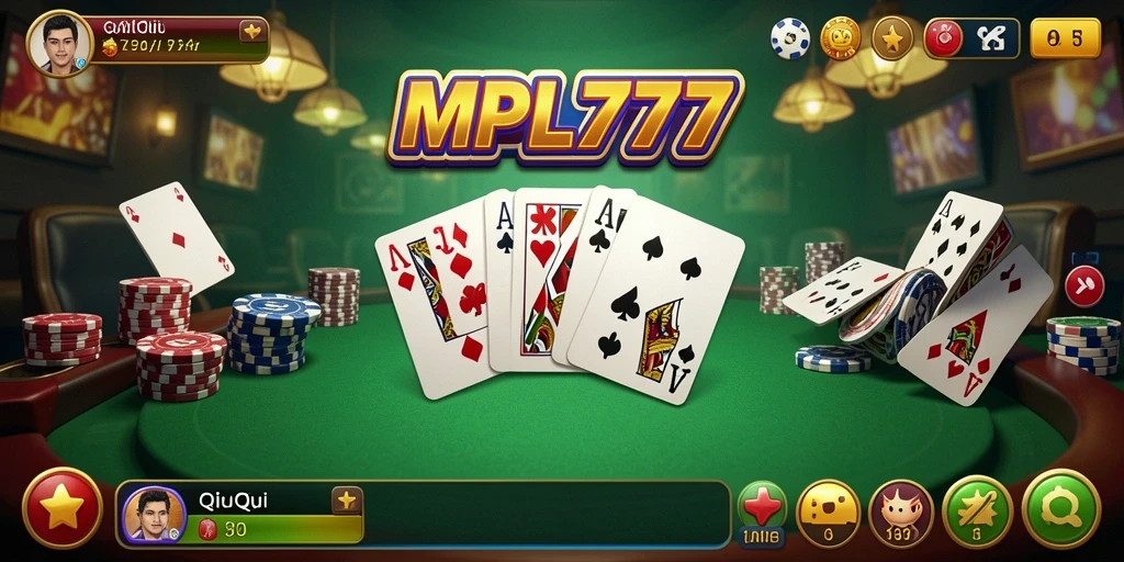 Tampilan gameplay QiuQiu yang seru dan menarik di MPL777.
