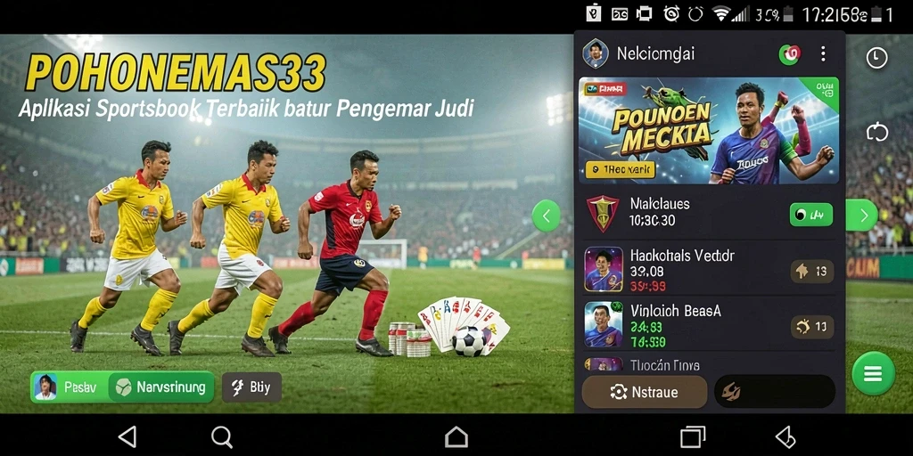 Screenshot utama POHONEMAS33 menampilkan antarmuka taruhan yang menarik dan informatif.