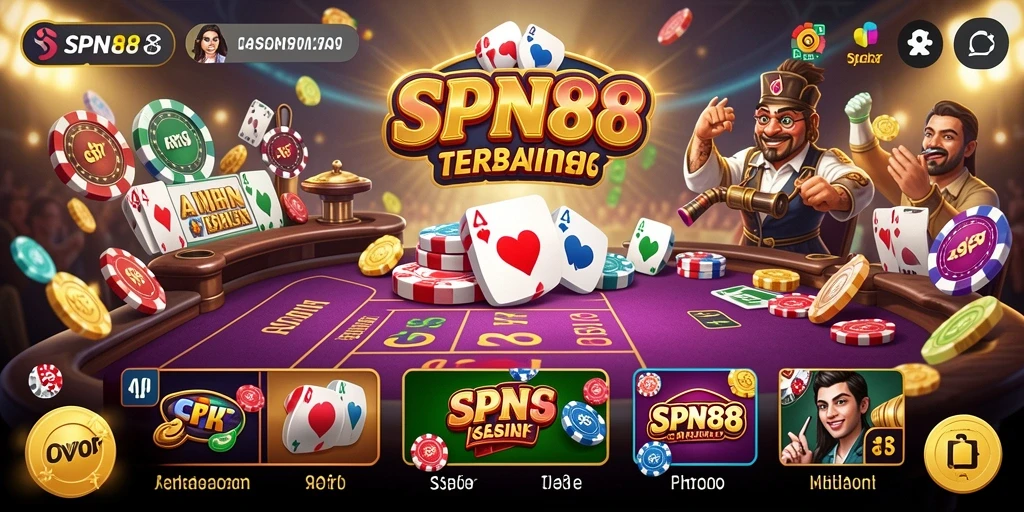 Tampilan menarik dari gameplay SPN88 yang membawa keseruan Kasino ke genggaman Anda.