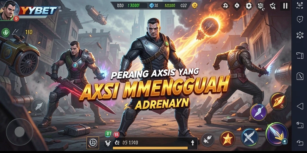 Tampak aksi seru dari gameplay YYBET yang menegangkan.